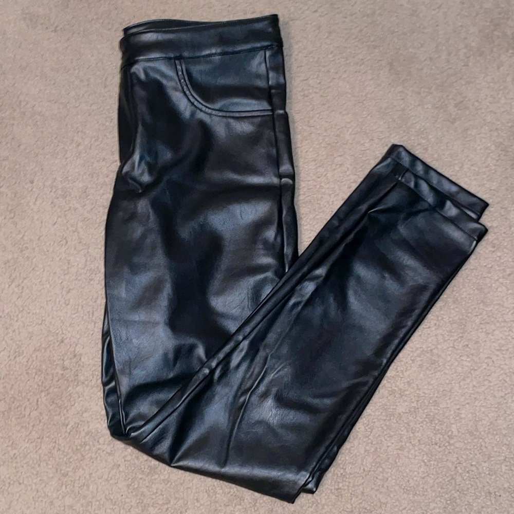 NWT Women’s Black Leather Pants